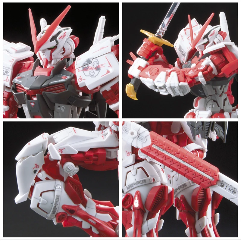 Аниме bandai мобильный Костюм Япония RG 1/144 воина гундама в заблуждение красная рамка