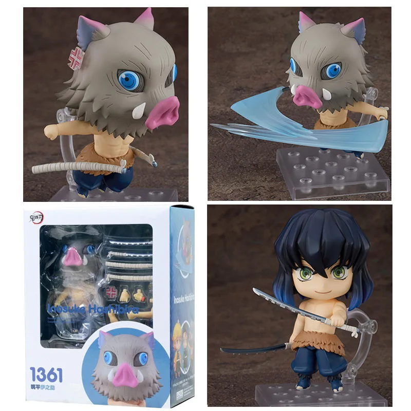 

Anime Demon Slayer Hashibira Inosuke #1361 Action Figure Kimetsu no Yaib Q.ver Figurine