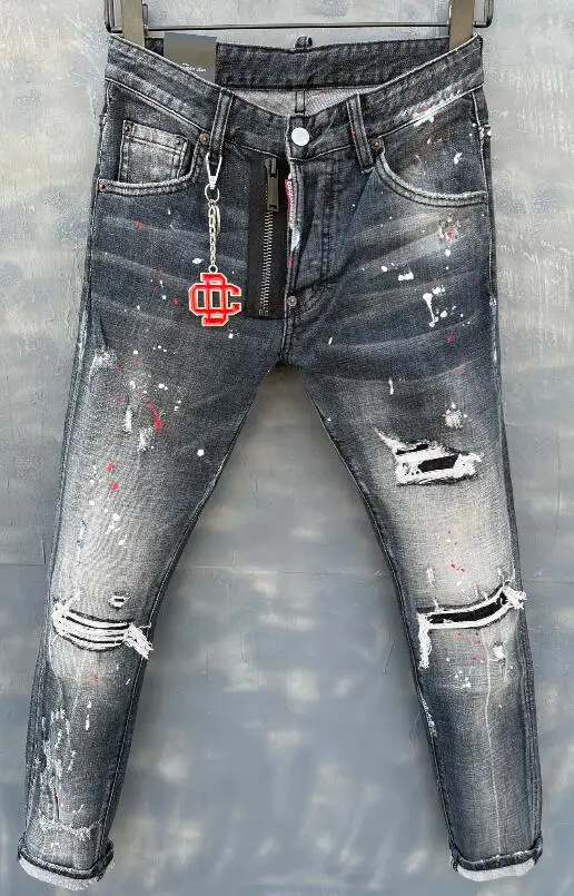 

Original vintage streetwear classic,Authentic DSQUARED2,Retro,Italian brand ,Top-Men Jeans,locomotive,Jogging jeans clothes