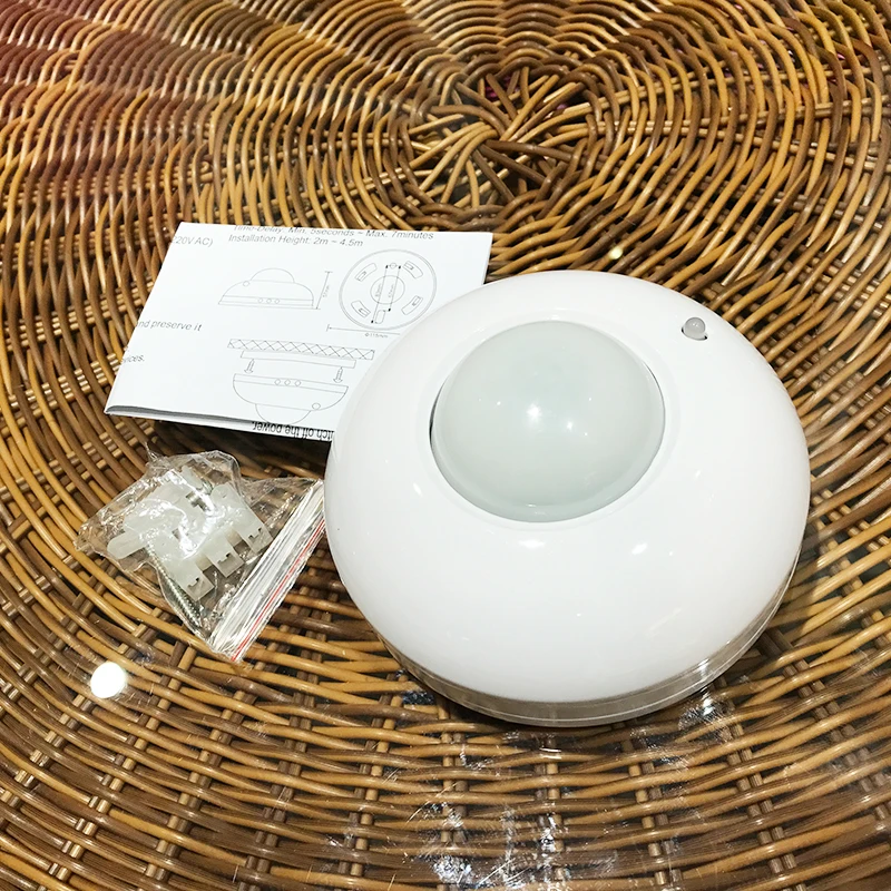 Новое поступление светодиодный датчик движения 12 В 220 Автоматический