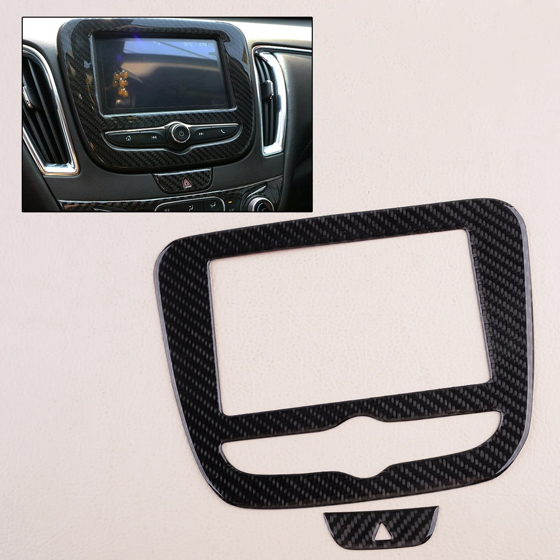 

2 шт., декоративная панель Предупреждение гатора GPS для Chevrolet Malibu 2016 2017 2018