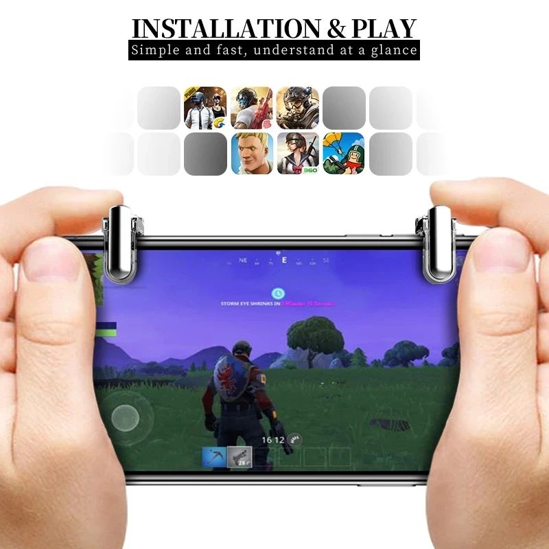 R11 четырехпальцевый куриный артефакт Кнопка быстрой съемки вспомогательный