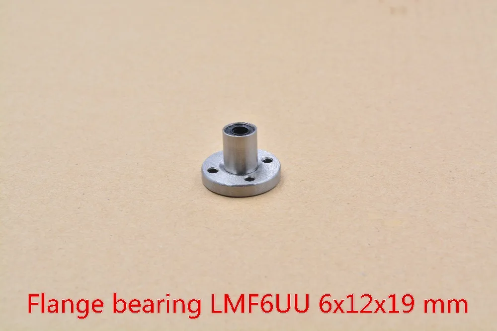 LMK6UU LMF6UU LMH6UU 6 мм x 12 19 круглый фланец линейный шариковый Подшипник Втулка для