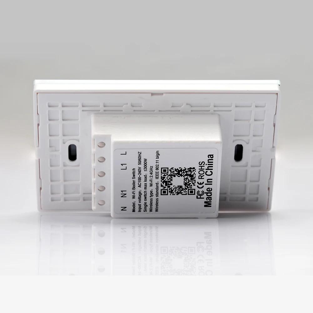 Умный переключатель для водонагревателя с Wi-Fi таймером и сенсорной панелью |