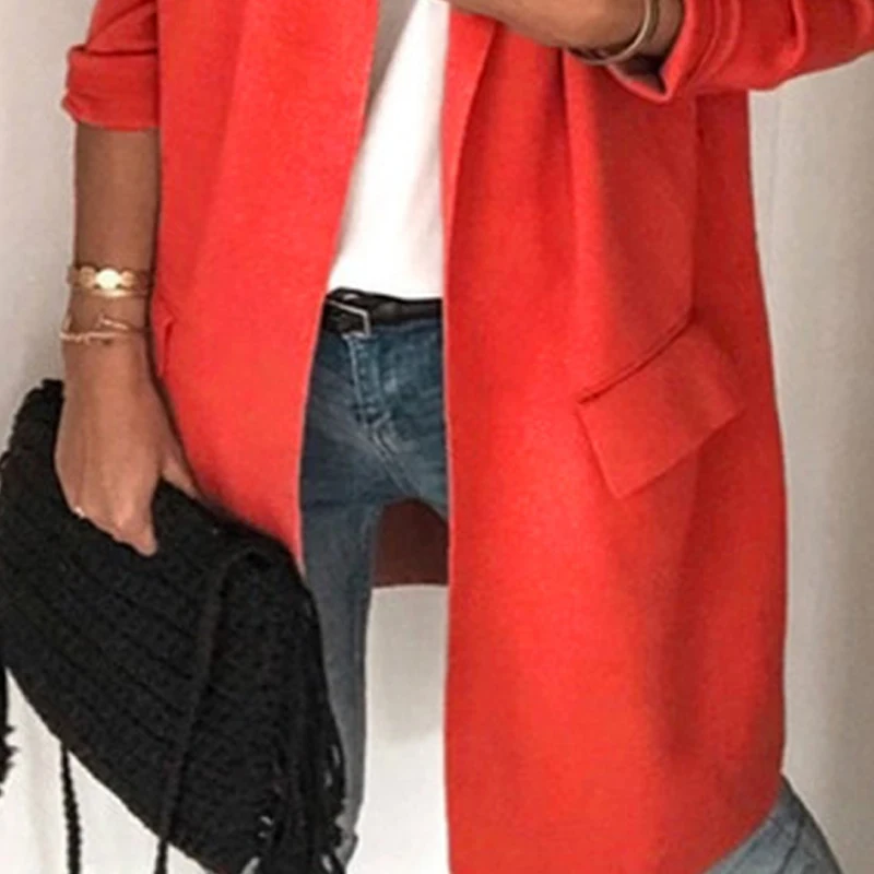 2020 Новый размера плюс женские деловые костюмы Сезон весна-осень Все-матч Женская