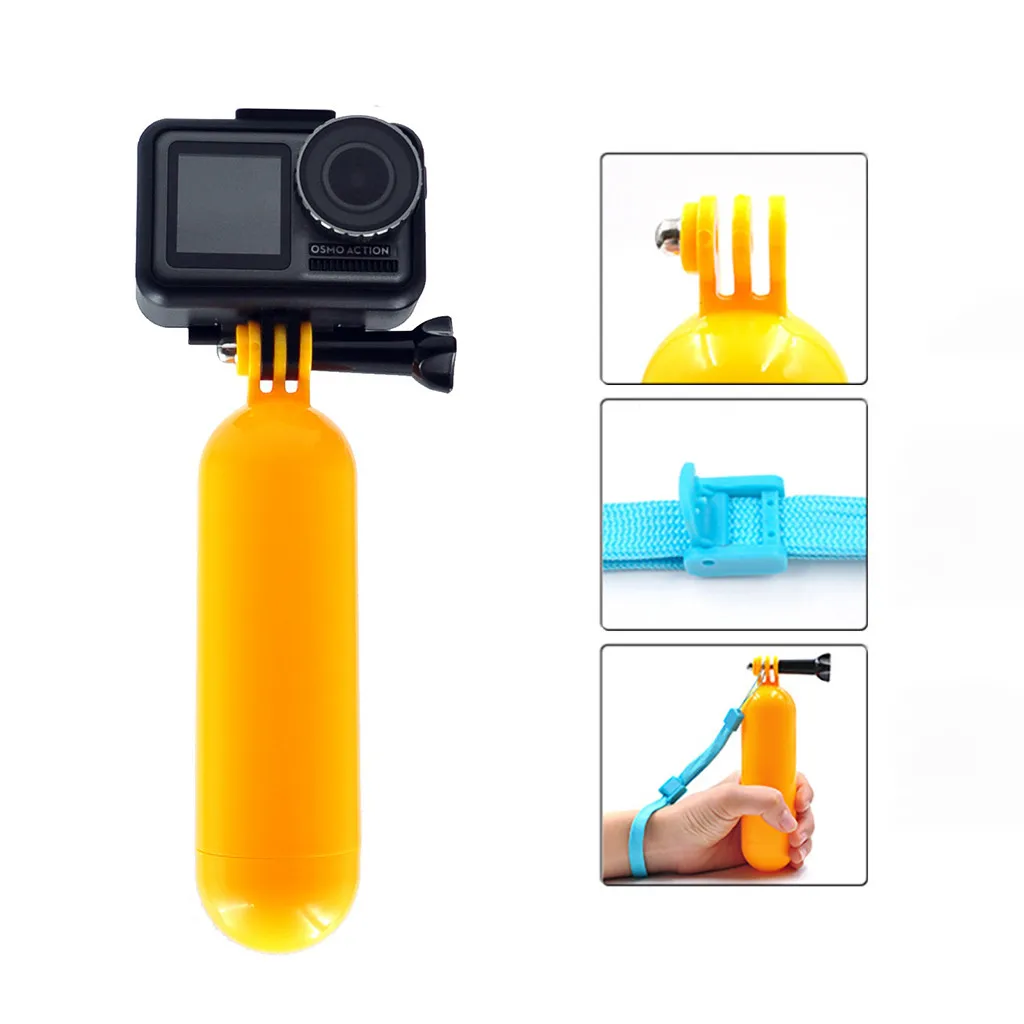 Ouhaobin New arrive and hot selling Float Hand Grip Tripod Buoyancy Rod Pole Selfie Stick for DJI Osmo Action Camera 20JUL 7 | Электроника