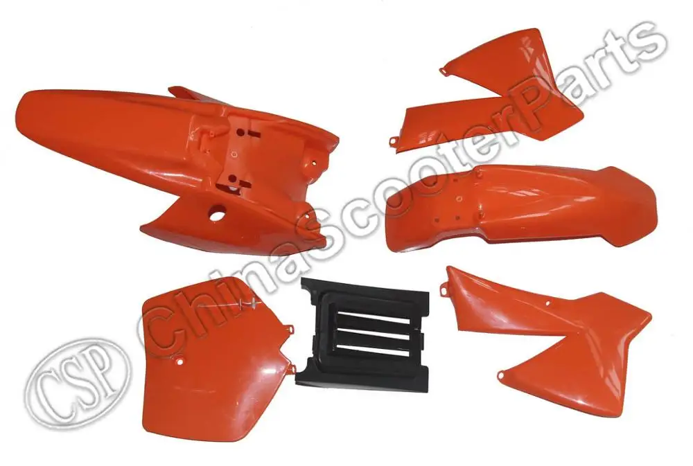 Orange Обтекатель пластмассы крышка комплект OEM для KTM SX 50CC 50 50SX KTM50 старшего JUNIOR JR SR - Цвет: Orange
