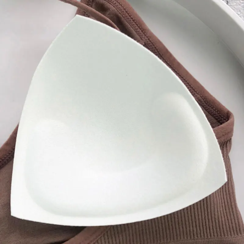 

U-shaped Backless Sling Straps Nursing Vest with Bra Pads for Girls Backless Ribbed Underwear K2