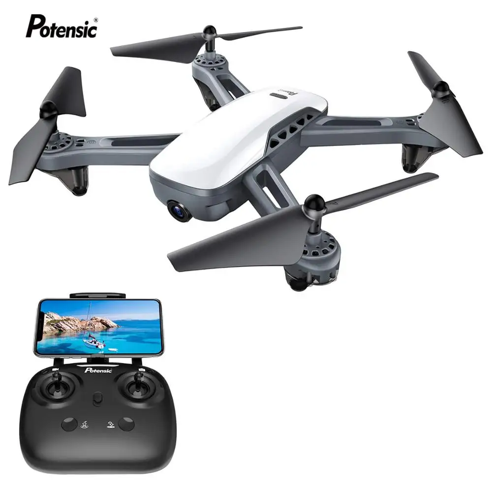 Профессиональный Квадрокоптер FPV с GPS и HD камерой 1080P|Радиоуправляемые вертолеты|