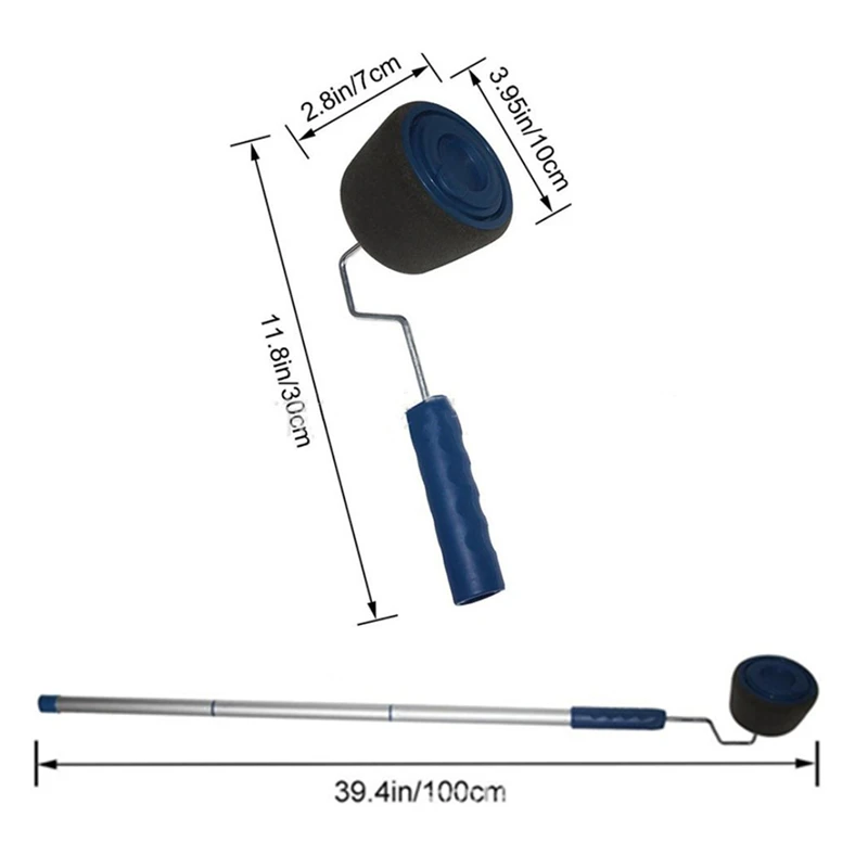 Набор многофункциональных роликов для рисования декоративная краска стен дюйма