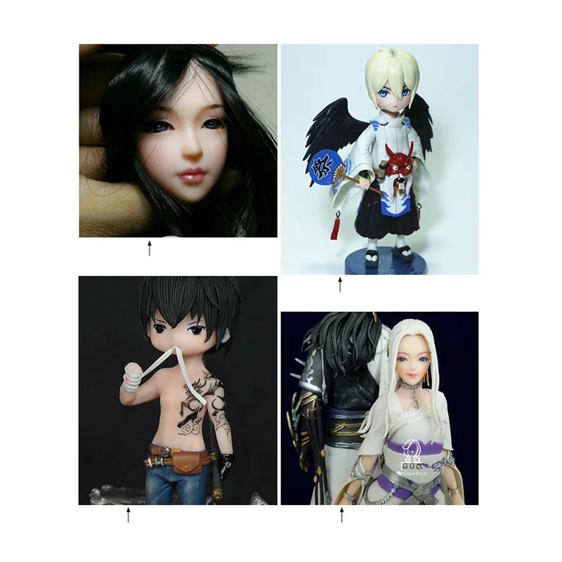 Глина кукольная с кожей цветная глина сделай сам глиняная кукла ручной работы