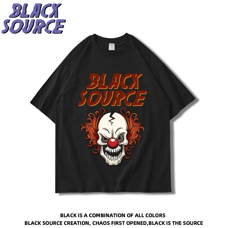 

Футболка с изображением клоуна и пласса, футболка в стиле хип-хоп, Nwt, хлопковая футболка унисекс, модная забавная новая хлопковая Футболка ...