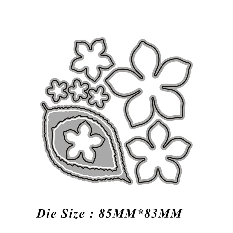 

Flower Combination Metal Metal Cutting Dies 2021 New Diy Die Molds Scrapbooking Paper Making Die Cuts Crafts