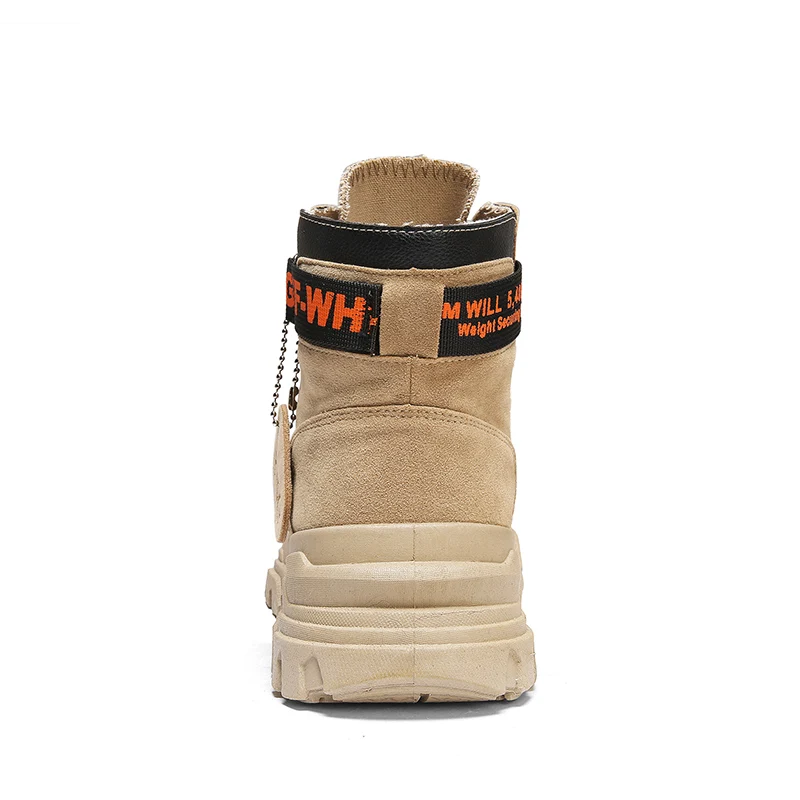 2019 джинсовые ботинки для пеших прогулок Мужская парусиновая зимняя рабочая