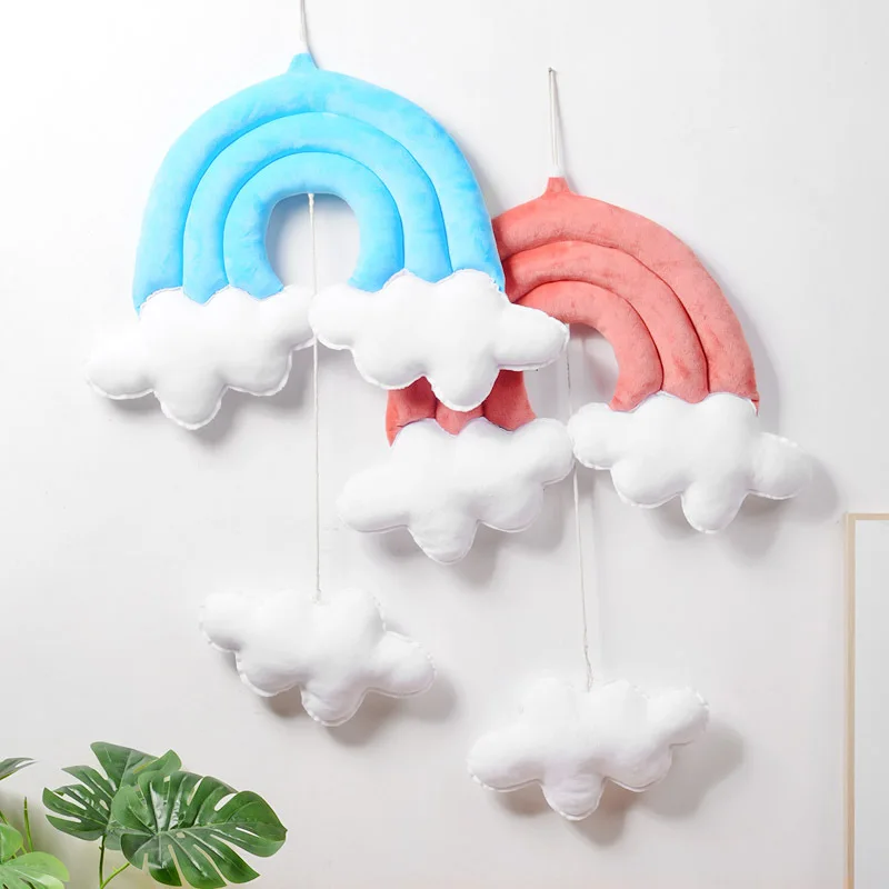 

Ins New Nordic Children's Room Pendant, Cloud Wall Decoration, Cloud Pendant, Fringed Hanging Ornaments