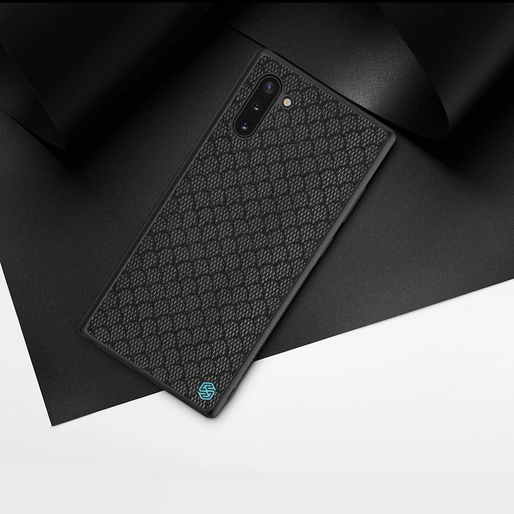 Чехол NILLKIN для samsung Note 10 для samsung Note 10 Pro Galaxy Note 10+ Plus, тканая полиэфирная сетка, светоотражающие чехлы для телефонов