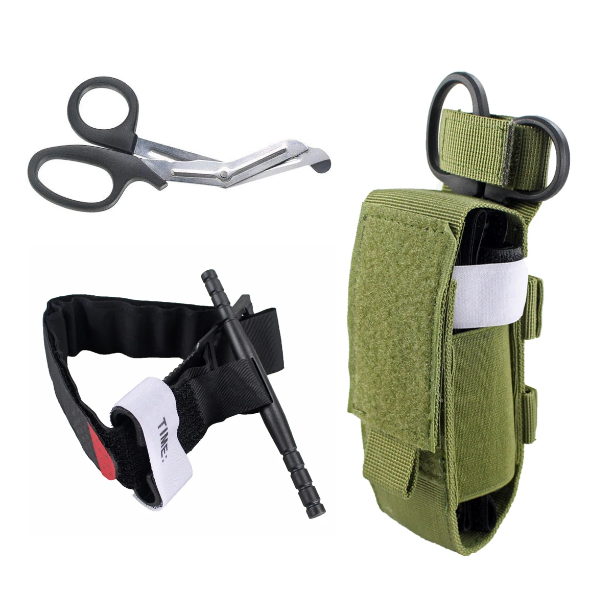 Тактический жгут с одной ручкой сдвиг травм облегченная модульная система