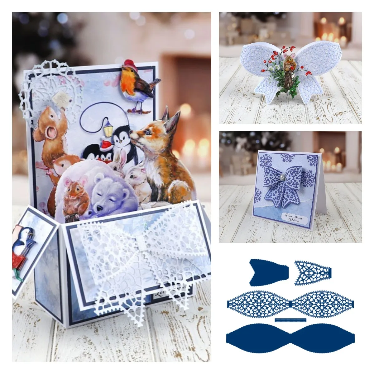 

Lace pattern bow Metal Cutting Dies Cut Die Mold Various Card Series Scrapbook Paper Craft Knife Mould Blade Punch Albums Dies