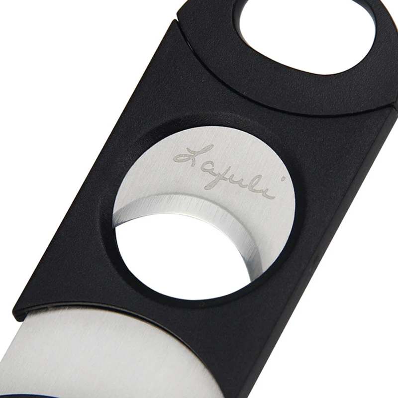 Портативные острые сигарные резаки из нержавеющей стали с большим кольцом