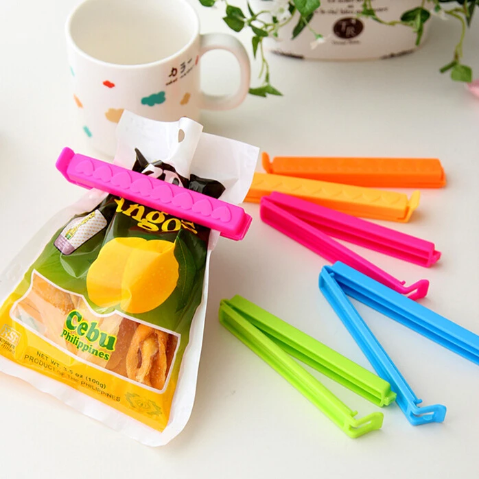 5 шт. герметичные зажимы для конфет пищевые пакеты большая герметичная папка