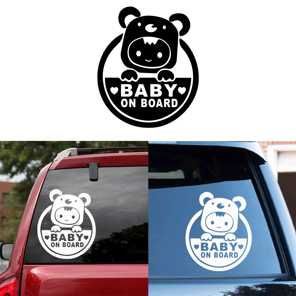 Лидер продаж Детская Наклейка на борту автомобиля забавная Виниловая наклейка
