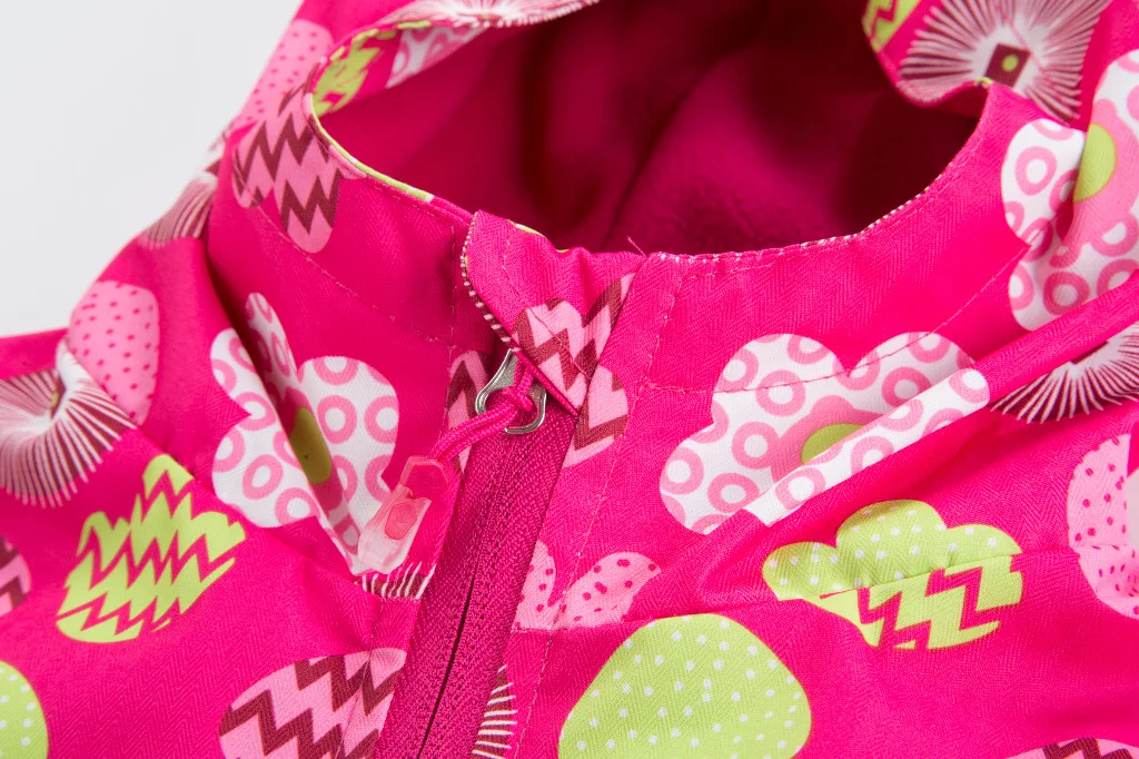 Детские флисовые водонепроницаемые куртки для фитнеса девочек сохраняющие