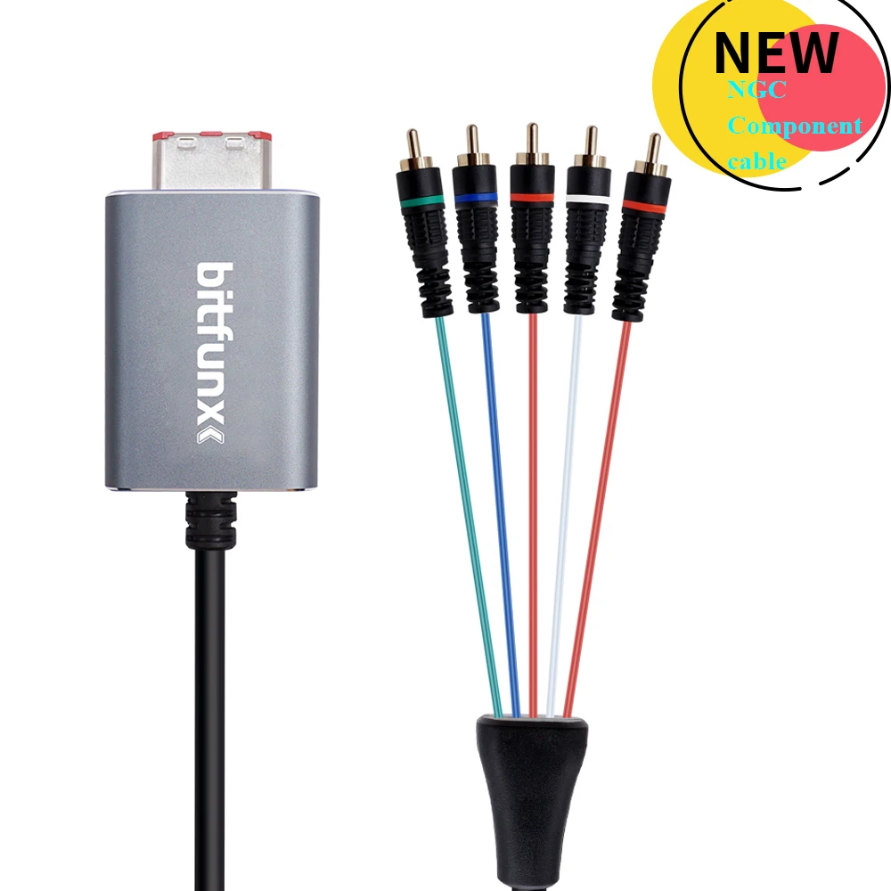 Компонентный кабель для GameCube отображает самые четкие изображения возможные