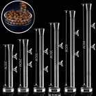 Прозрачная стеклянная кормушка для креветок, кормушка, поднос для еды, аквариум, аксессуары для аквариума с чашей