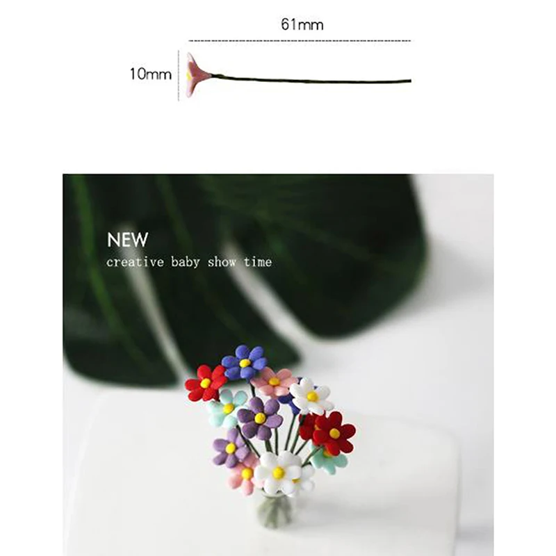 

6Pcs 1/12 Scale Dollhouse Miniature Flower for Living Room Plant Room Garden Accessories New