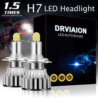 auto car led h7 18000lm 8 sides 110w 3d led headlights bulbs high power 360 degree lamp high or low beam