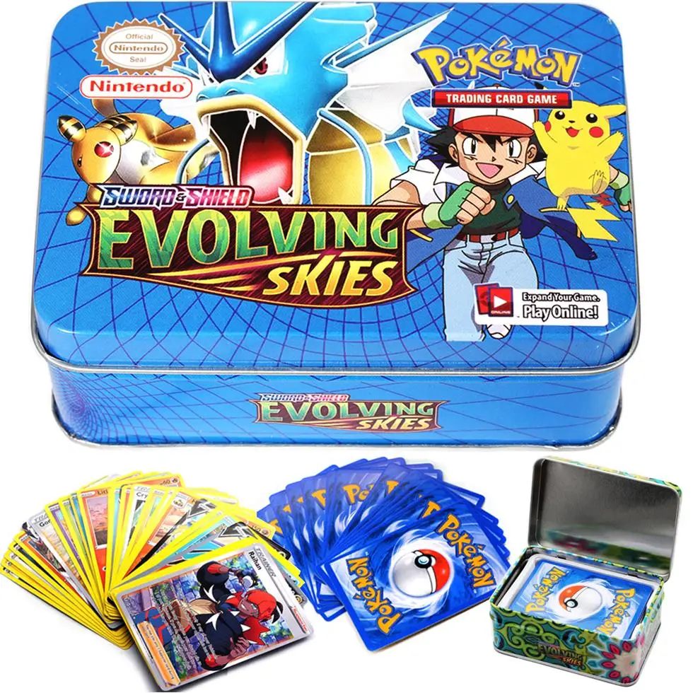 

42 шт. GX MEGA Сияющие TAKARA TOMY карты Pokemon французский английский испанский 40 шт. Pokemon Carte торговые карты игра Детские игрушки