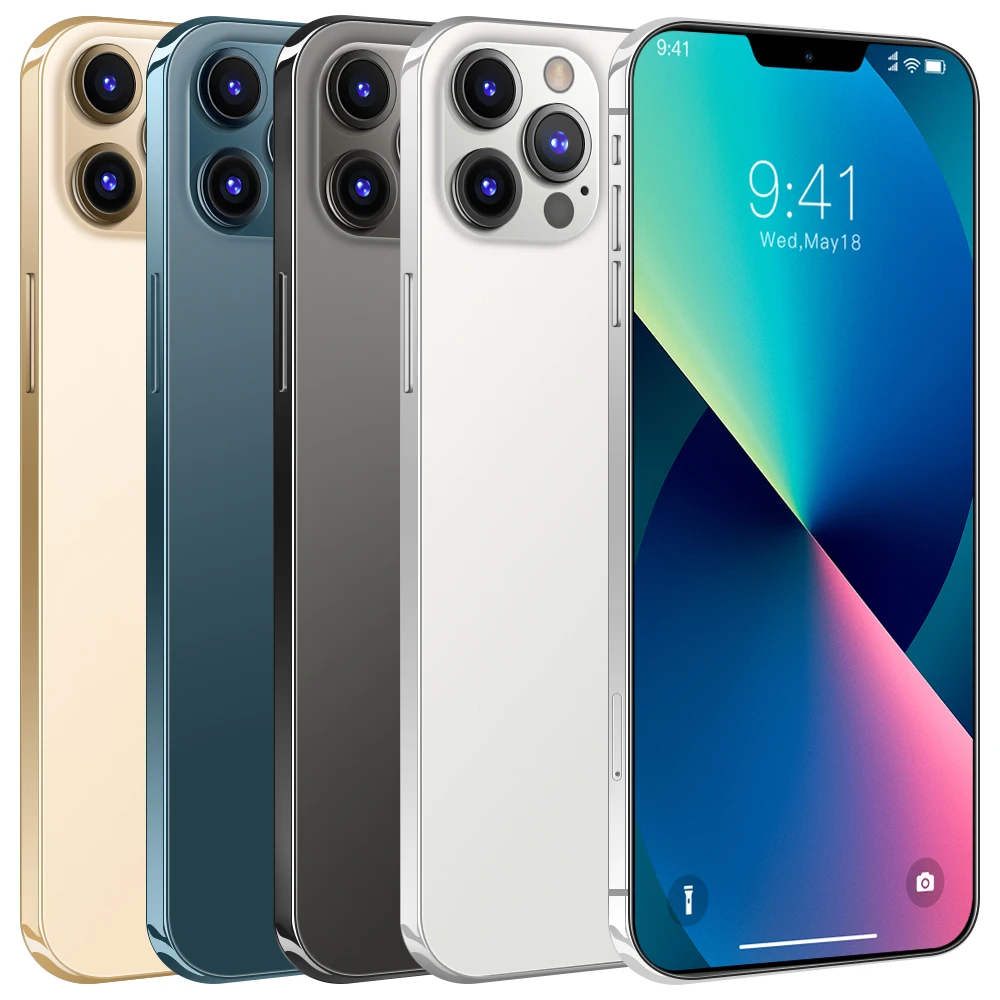 Смартфон Android 16B 512 ГБ Celulares восемь ядер HD-камера 6 7 дюйма телефон 5800 мач глобальная