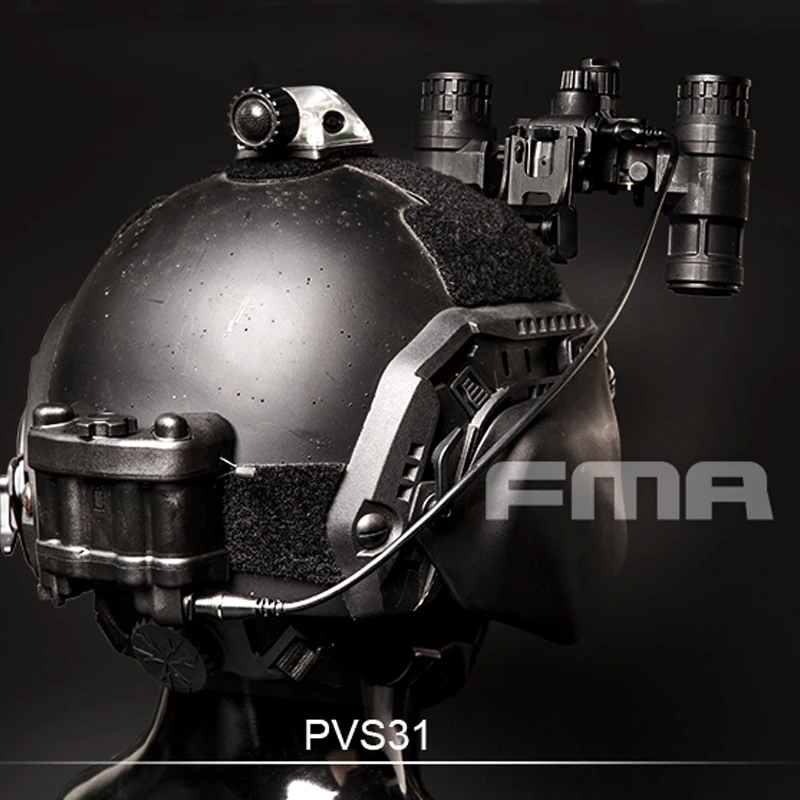 Тактический манекен Ночное видение шлем Запчасти FMA AN PVS 31 военные без Функция