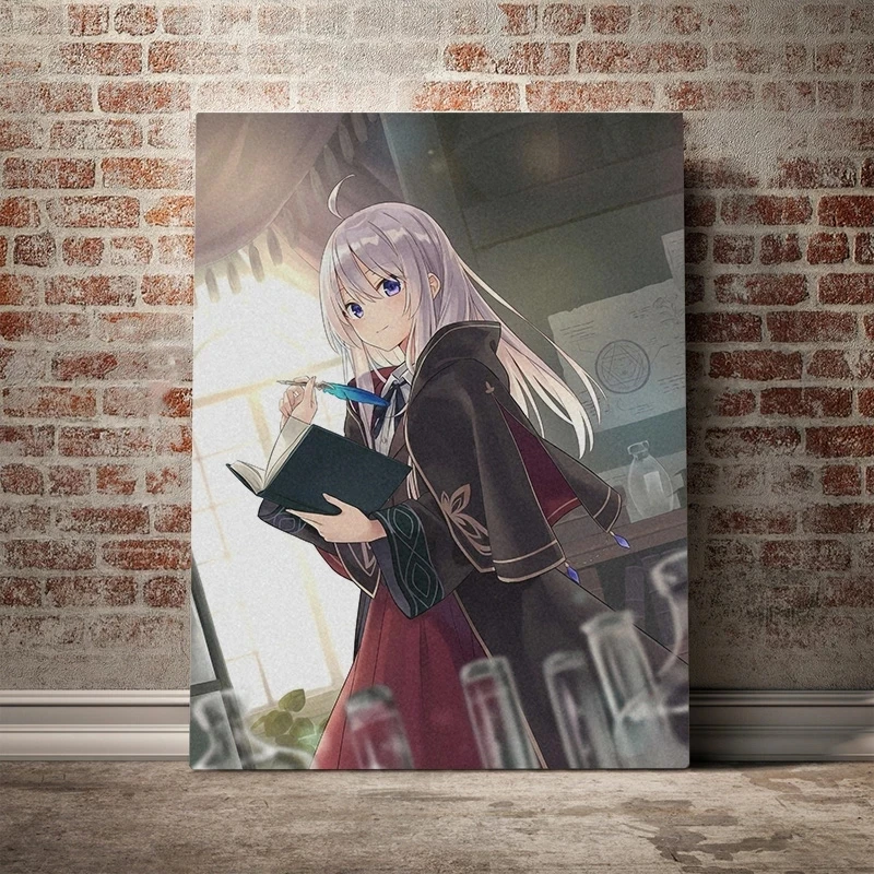 

Elaina Majo No Tabitabi Anime Canvas Painting Home Decor Wall Art Hd Prints Poster Pictures Modular Bedroom Study Living Room