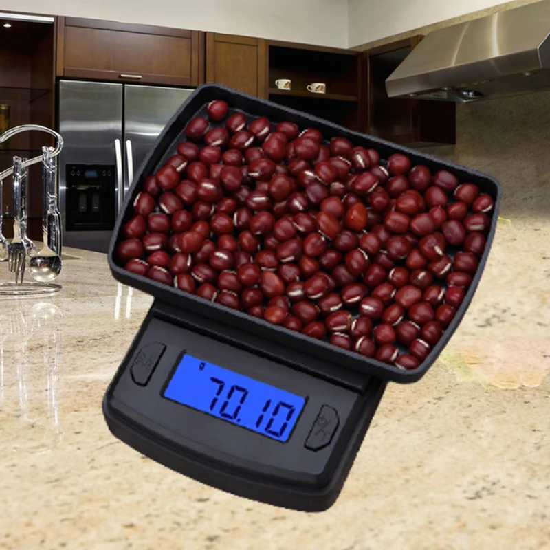 Домашние электронные ювелирные весы мини карманные для алмазной точности 100 г/500