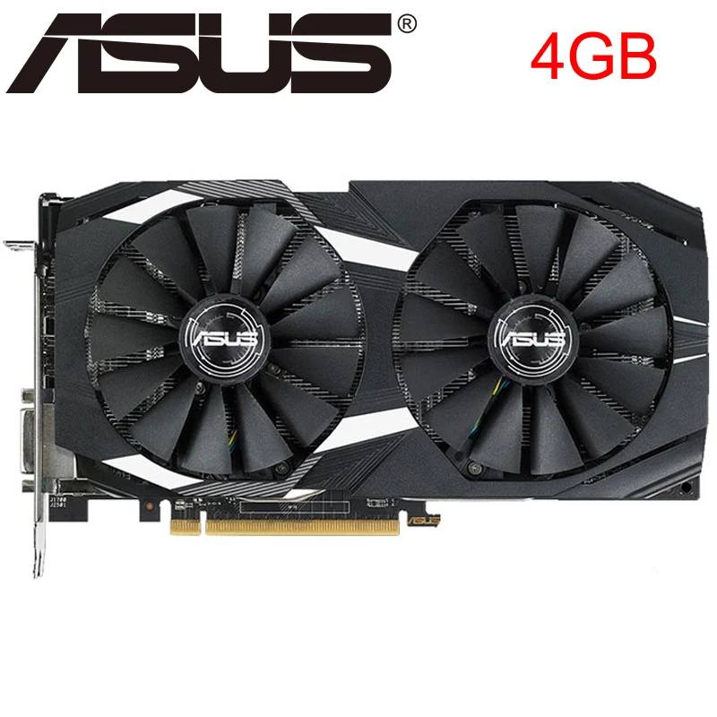 Оригинальная Видеокарта ASUS GTX 1050 Ti 4 Гб бит GDDR5 графические карты для nVIDIA VGA Geforce 1050ti