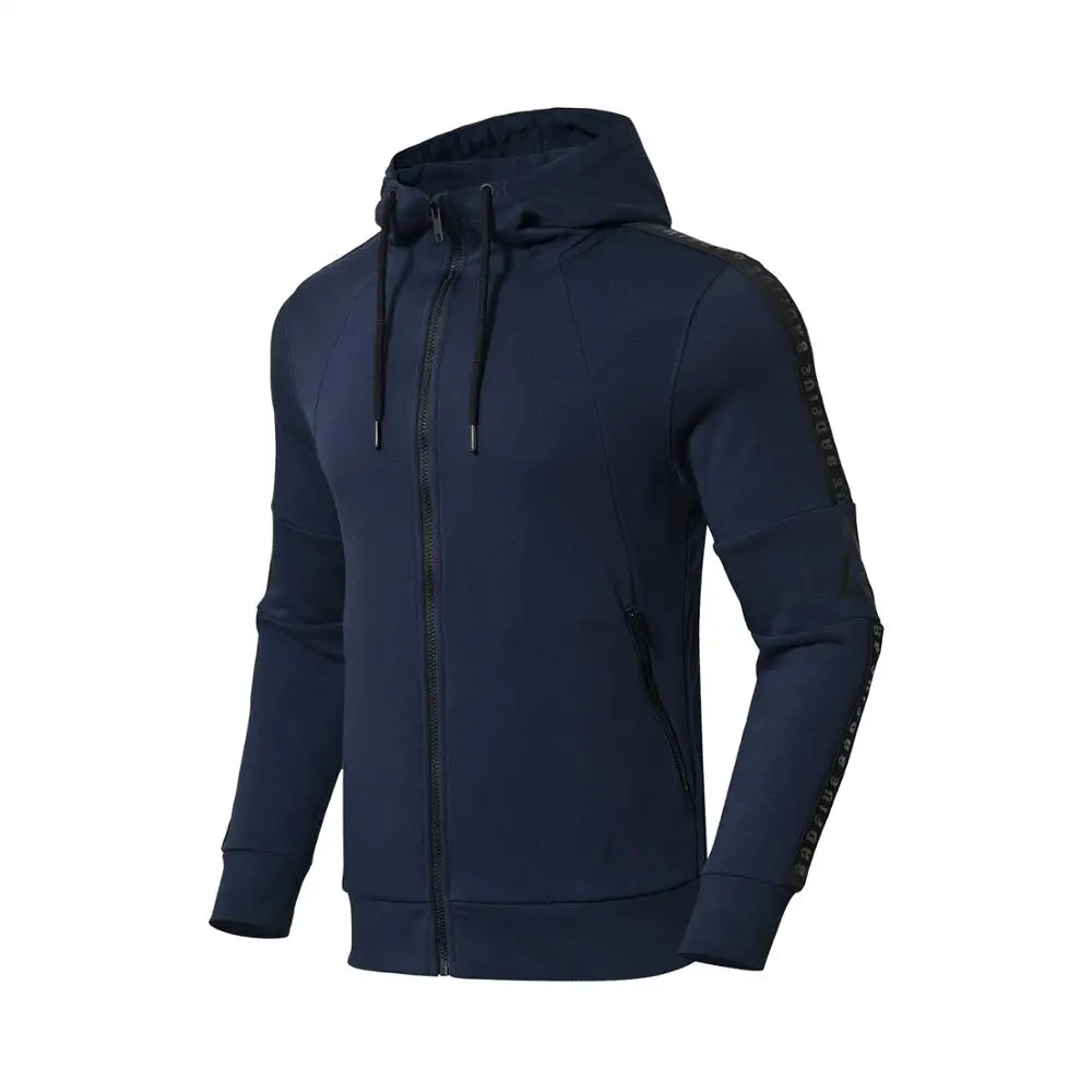 Мужская баскетбольная Толстовка Li Ning бейсбольная с капюшоном из 84% хлопка и