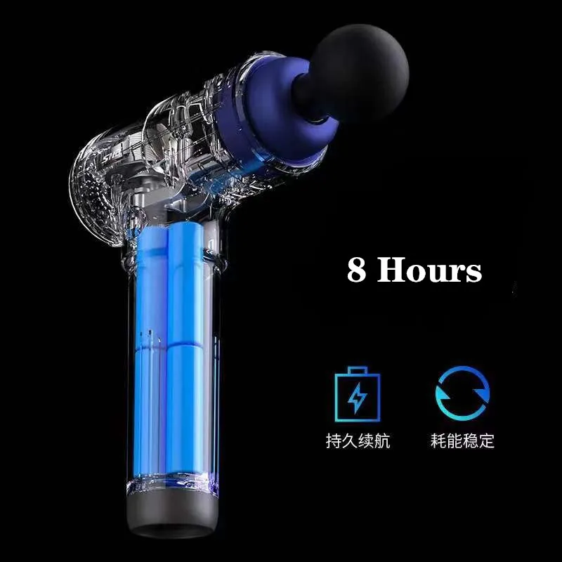 Массажный пистолет для фитнеса Электрический массажер глубокой терапии мышц