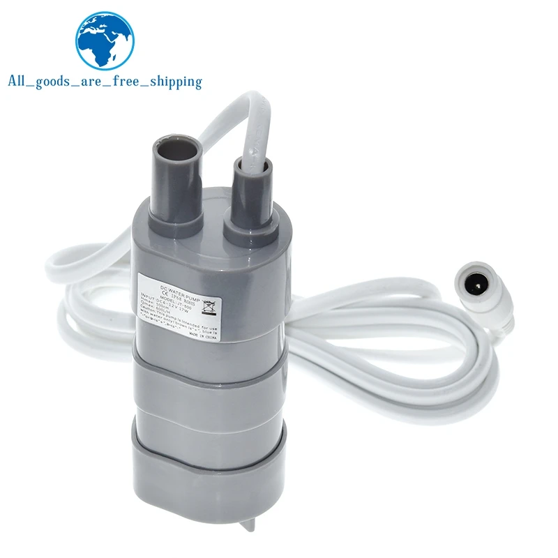 DC 12V 600L/ч Высокого Давления Dc погружной водяной насос трехпроводной микро