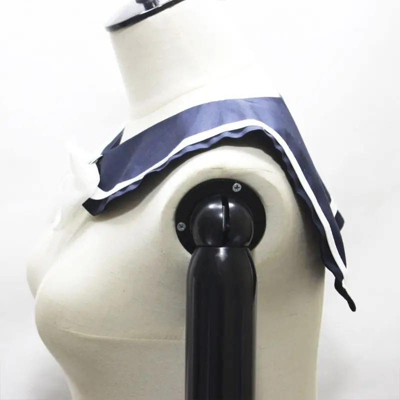 Декоративный Короткий воротник с бантом поддельный съемный ожерелье чокер для