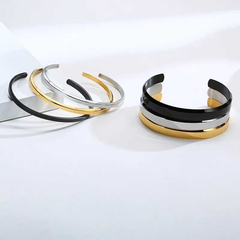 Браслет-манжета zorcins мужской из нержавеющей стали ювелирное изделие под заказ