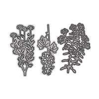 cutting dies three different kinds of flowering branches diy scrapbooking embossing album paper cards dies 2021 new