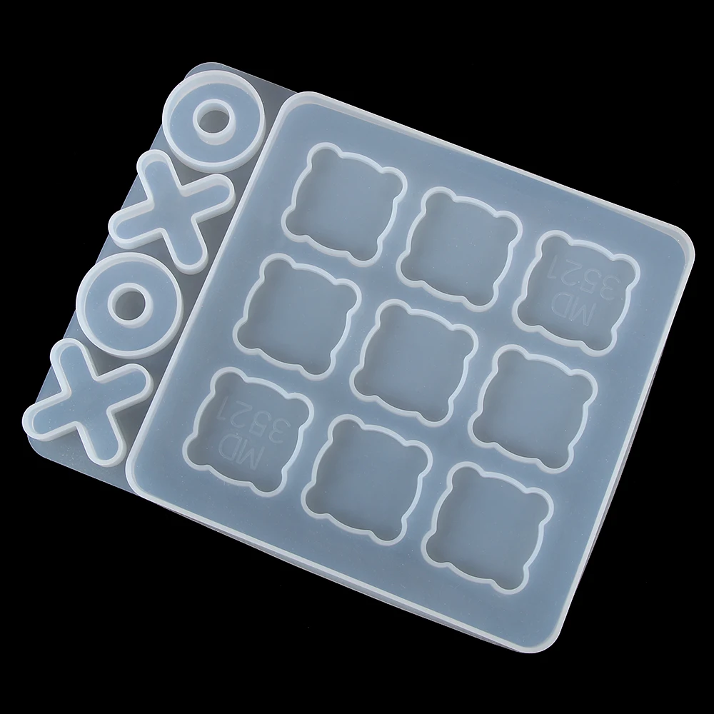 Силиконовые формы для литья из эпоксидной смолы форма настольной игры с острым