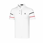 Одежда для гольфа, Мужская футболка с коротким рукавом, футболка для гольфа, спортивная одежда для гольфа, уличная спортивная рубашка, лето