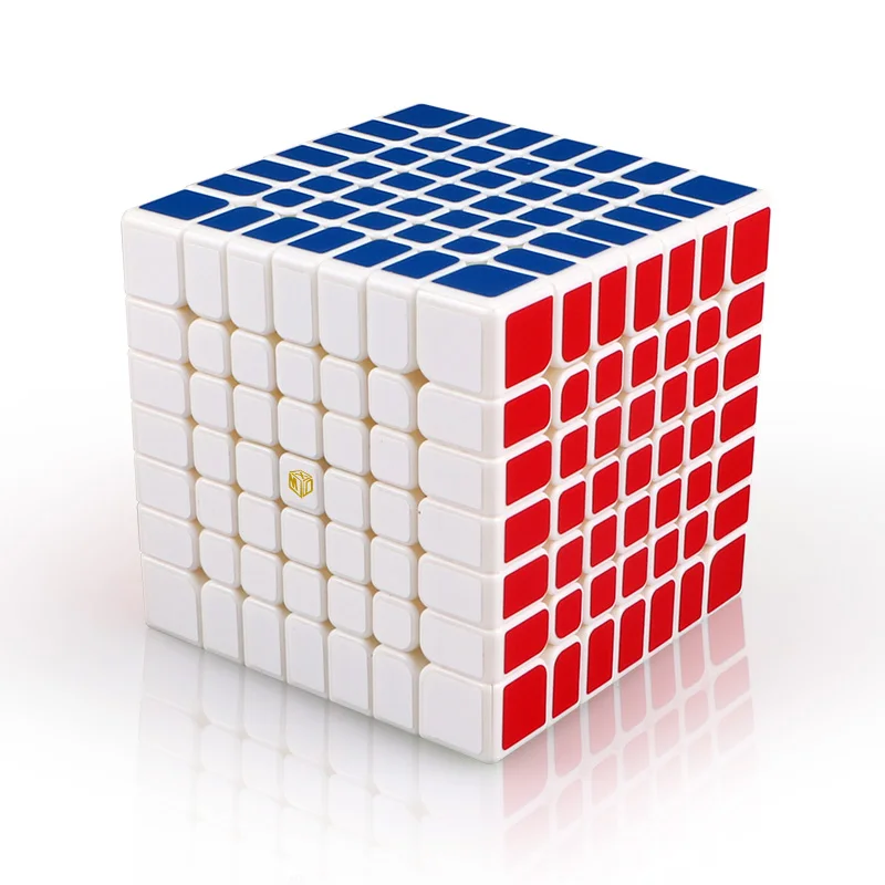 7x7x7 скоростные магические кубики 7 слоев черная головоломка 7*7*7 Развивающие