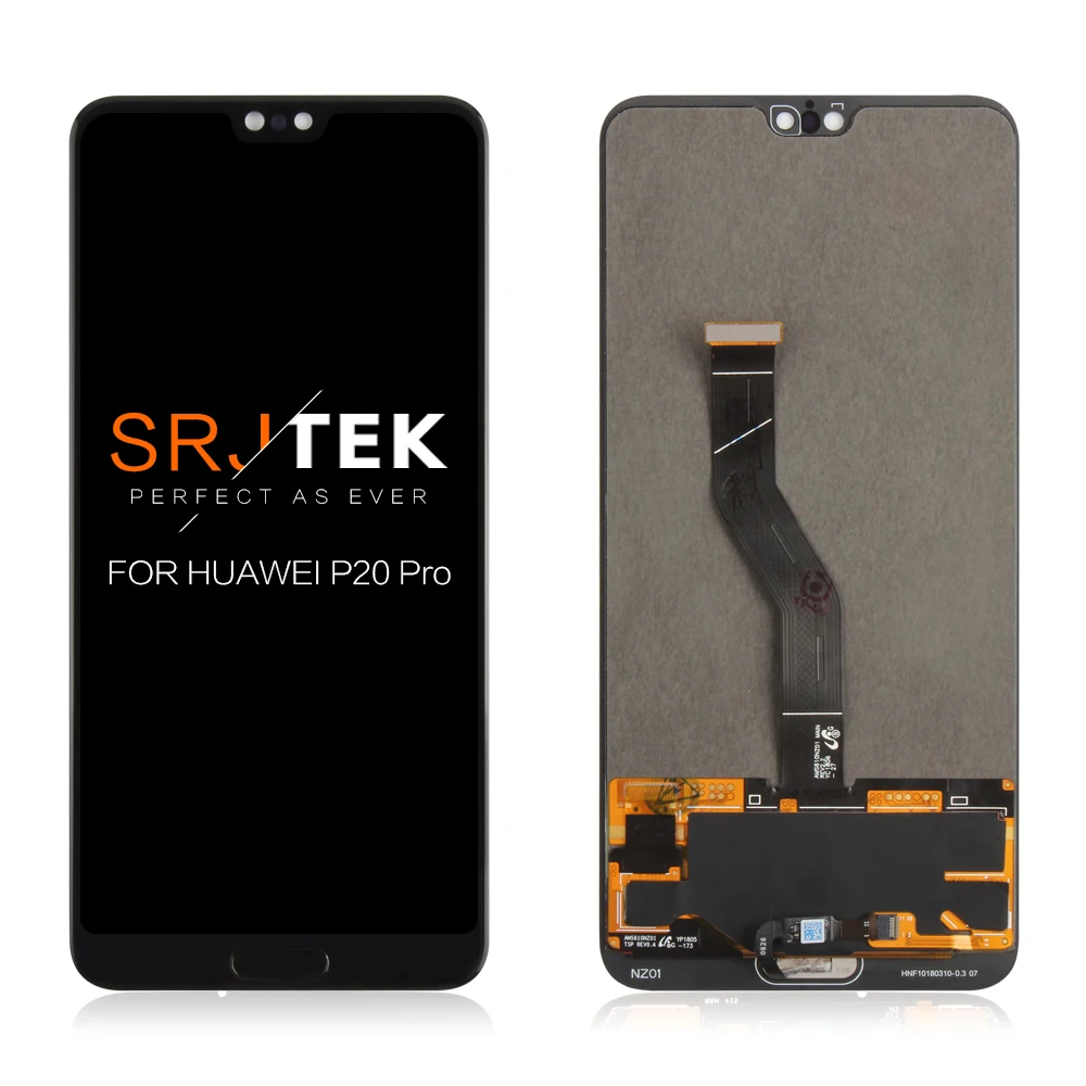 Оригинальный Для Huawei P20 Pro ЖК CLT AL01 Сенсорная панель Замена для плюс дисплей AL00L