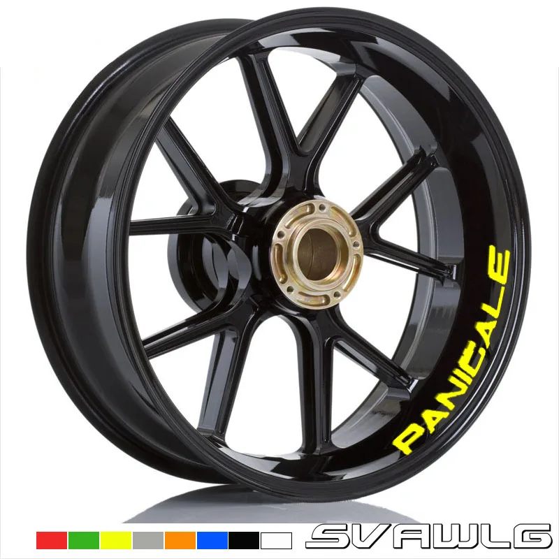New high quality Fit Motorcycle Wheel Sticker stripe Reflective Rim For Ducati 899 Panigale v4 1199 1299 959 | Автомобили и