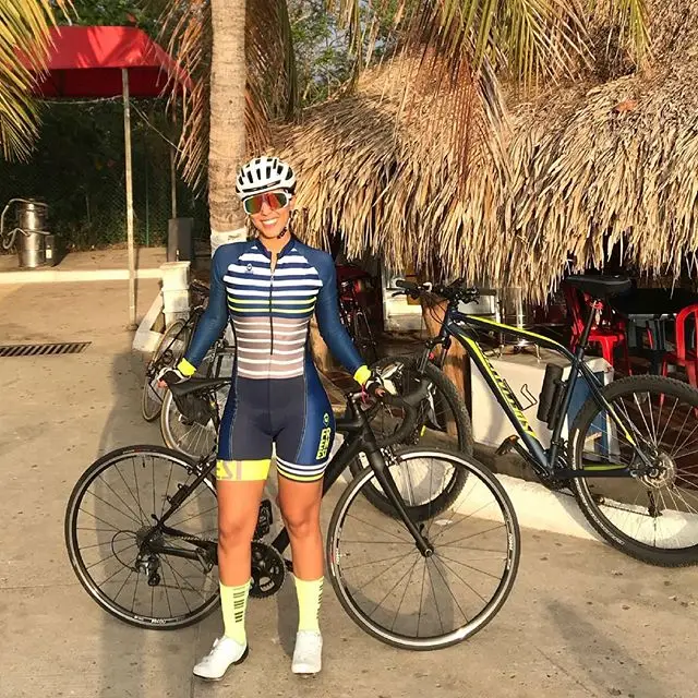 skinsuits 16 Frenesi, Осенний триатлонный костюм для женщин, комплект с длинными рукавами для велоспорта, боди, комбинезон Ropa Ciclismo Mujer Skinsuit Speedsuit - Цвет: skinsuits 16