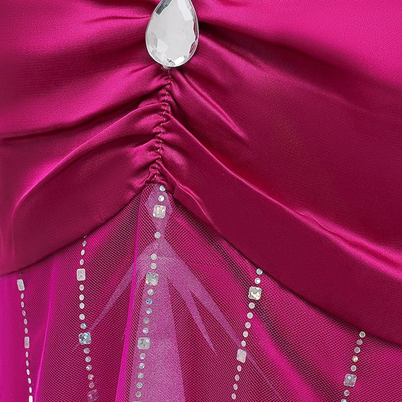 Новинка платье Анны и Эльзы для девочек карнавальные костюмы 2 рождественские