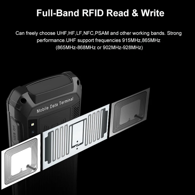 Беспроводной ручной сборщик данных мобильный Android 7 0 смартфон 4G Ручной 1D 2D